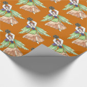 Wrapping Paper für keltische Feen Geschenkpapier (Ecke)