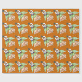 Wrapping Paper für keltische Feen Geschenkpapier (Flach)