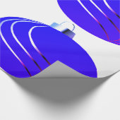 Wrapping Paper für lila und rosa Ziergegenstände Geschenkpapier (Ecke)