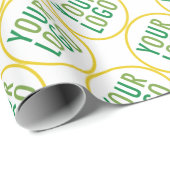 Wrapping Paper für Linenverpackung mit eigenem Log Geschenkpapier (Rolleneckpunkt)