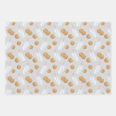 Wrapping Paper für Milch und Cookies - Chocolate C Geschenkpapier Set (Vorderseite 2)