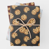 Wrapping Paper für Milch und Cookies - Chocolate C Geschenkpapier Set (Beispiel)