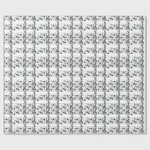 Wrapping Paper für Musiknotes Geschenkpapier (Flach)