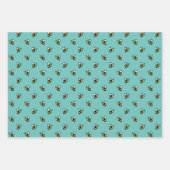 Wrapping Paper für niedliche Bienenzucht Geschenkpapier Set (Vorderseite 3)