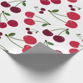 Wrapping Paper für niedliche Kirsche Geschenkpapier (Ecke)