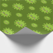 Wrapping Paper für niedliche Viren Geschenkpapier (Ecke)