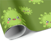 Wrapping Paper für niedliche Viren Geschenkpapier (Rolleneckpunkt)