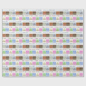 Wrapping Paper für personalisierte Birthday Wish S Geschenkpapier (Flach)