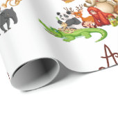 Wrapping Paper für personalisierte Kinder Geschenkpapier (Rolleneckpunkt)