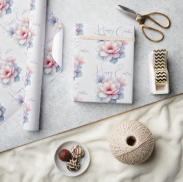 Wrapping Paper für personalisierte Pastell-Blume Geschenkpapier