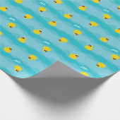Wrapping Paper für Pool und Enten Geschenkpapier (Ecke)