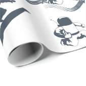 Wrapping Paper für Raumfahrtgeräte Geschenkpapier (Rolleneckpunkt)