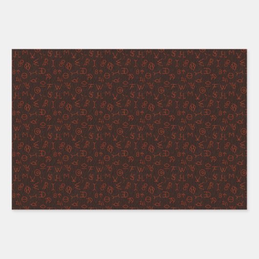Wrapping Paper für Rindermarken Geschenkpapier Set (Vorderseite 3)