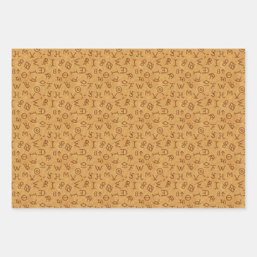 Wrapping Paper für Rindermarken Geschenkpapier Set (Vorderseite 2)