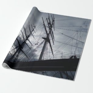 Wrapping Paper für Segelschiffe Geschenkpapier