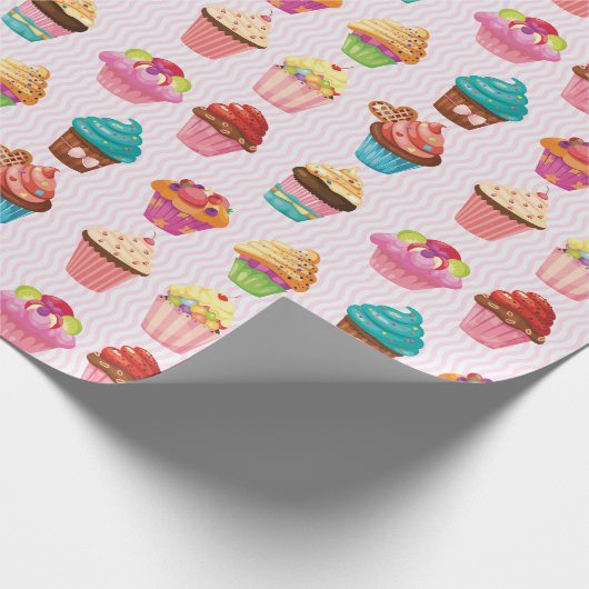Wrapping Paper für süße Leckereien Geschenkpapier (Ecke)