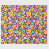 Wrapping Paper für süße Leckereien Geschenkpapier (Flach)