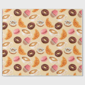Wrapping Paper für süße Leckereien Geschenkpapier (Flach)