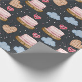 Wrapping Paper für süße Leckereien Geschenkpapier (Ecke)