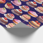 Wrapping Paper für süße Leckereien Geschenkpapier (Ecke)