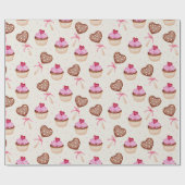 Wrapping Paper für süße Leckereien Geschenkpapier (Flach)