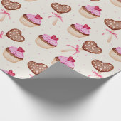 Wrapping Paper für süße Leckereien Geschenkpapier (Ecke)