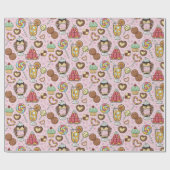 Wrapping Paper für süße Leckereien Geschenkpapier (Flach)