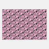 Wrapping Paper für Trauben und Wein Geschenkpapier Set (Vorderseite 2)