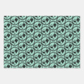 Wrapping Paper für Trauben und Wein Geschenkpapier Set (Vorderseite)