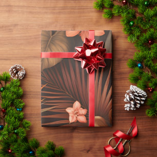 Wrapping Paper für tropische Eleganz Geschenkpapier