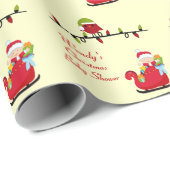 Wrapping Paper für Weihnachtsduschen Geschenkpapier (Rolleneckpunkt)