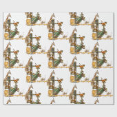 Wrapping Paper für Wildtiere Geschenkpapier (Flach)