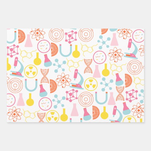 Wrapping Paper für Wissenschaftslehrer Geschenkpapier Set (Vorderseite 2)