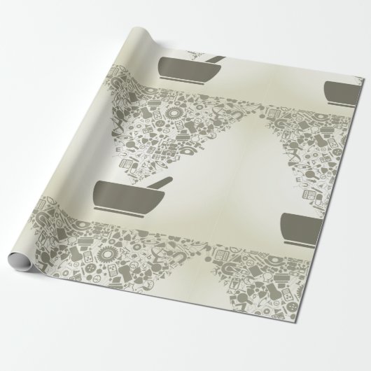 Wrapping Paper für Wissenschaftsobjekte Geschenkpapier (Ungerollt)