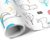 Wrapping Paper Geschenkpapier (Rolleneckpunkt)