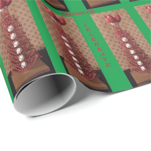Wrapping Paper Geschenkpapier (Rolleneckpunkt)