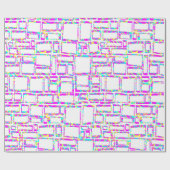 Wrapping Paper Geschenkpapier (Flach)