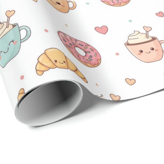 Wrapping Paper Geschenkpapier (Rolleneckpunkt)