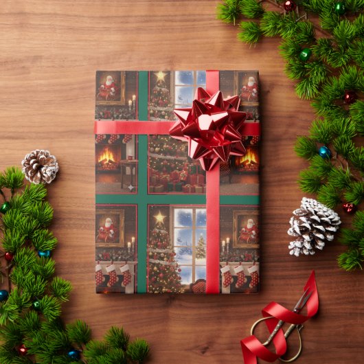 Wrapping Paper Geschenkpapier (Feiertagsgeschenk)