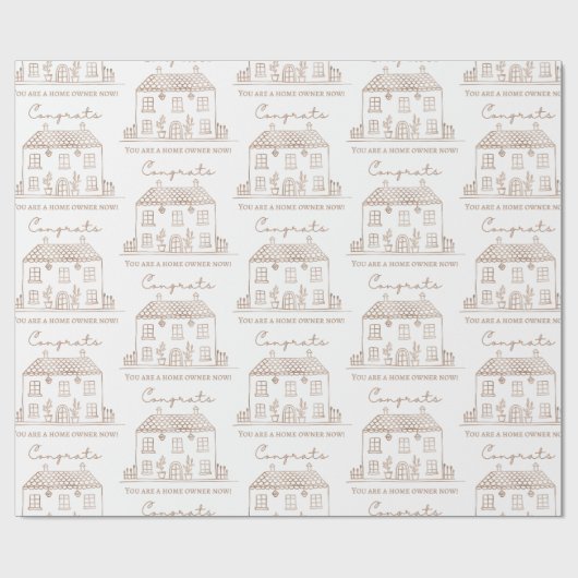 Wrapping Paper Geschenkpapier (Flach)