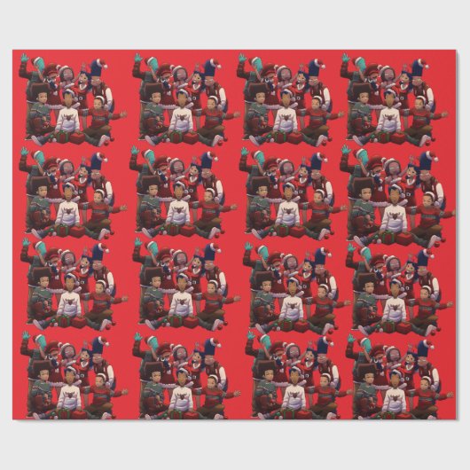 Wrapping Paper Geschenkpapier (Flach)