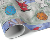 Wrapping Paper Geschenkpapier (Rolleneckpunkt)
