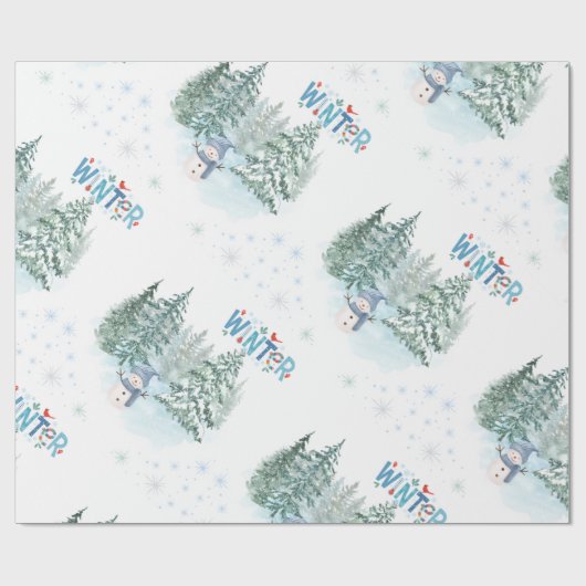 Wrapping Paper Geschenkpapier (Flach)