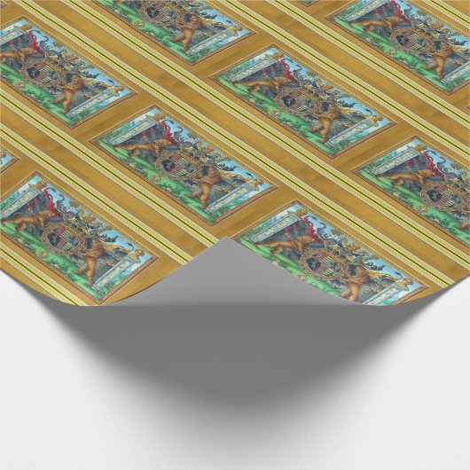 Wrapping Paper Geschenkpapier (Ecke)