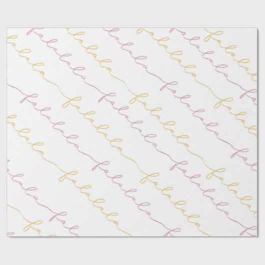 Wrapping Paper Geschenkpapier (Flach)