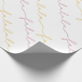 Wrapping Paper Geschenkpapier (Ecke)