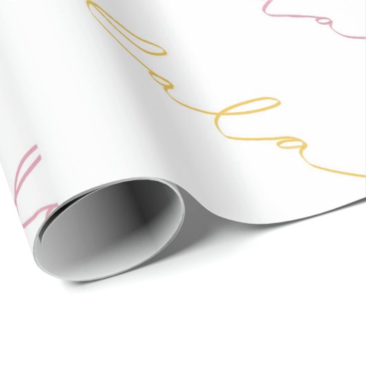 Wrapping Paper Geschenkpapier (Rolleneckpunkt)