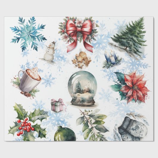 Wrapping Paper Geschenkpapier (Flach)