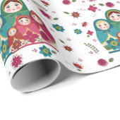 Wrapping Paper Geschenkpapier (Rolleneckpunkt)