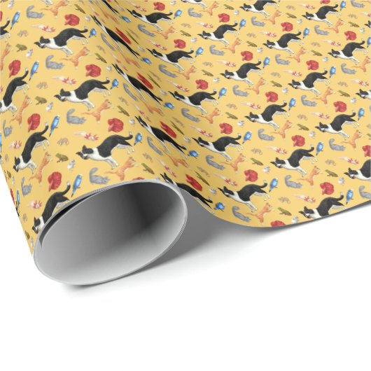 Wrapping Paper Geschenkpapier (Rolleneckpunkt)